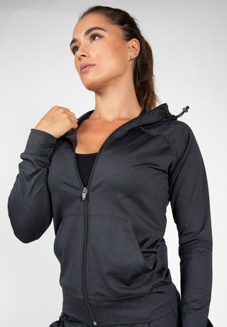 Gorilla Wear Vici Jacket - Anthracite - Urban Gym Wear