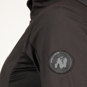 Gorilla Wear Victoria Softshell Jacket - Black - Urban Gym Wear