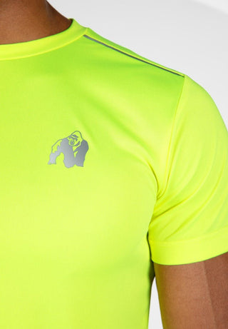 Gorilla Wear Washington T-Shirt - Neon Yellow - Urban Gym Wear