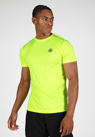 Gorilla Wear Washington T-Shirt - Neon Yellow - Urban Gym Wear