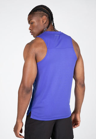 Gorilla Wear Washington Tank Top - Blue - Urban Gym Wear