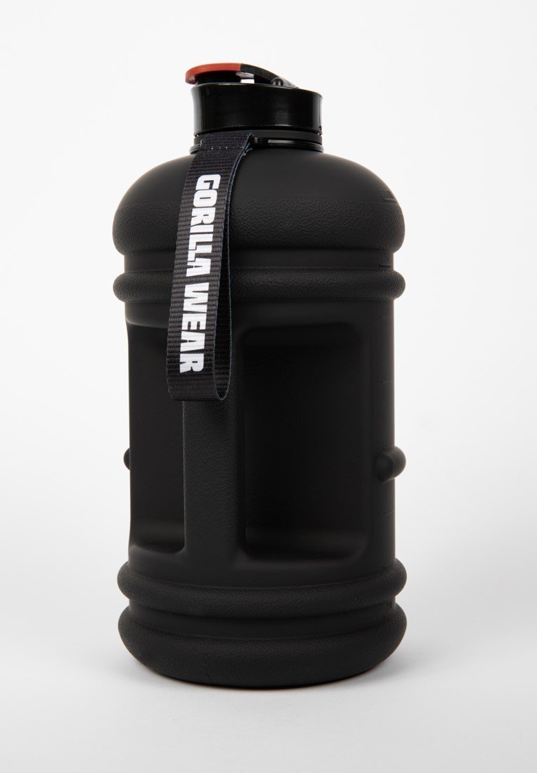 Gorilla Wear Water Jug 2.2L - Black - Urban Gym Wear