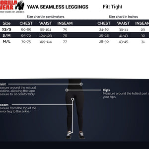Gorilla Wear Yava Seamless Leggings - Green - Urban Gym Wear