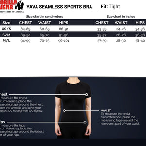 Gorilla Wear Yava Seamless Sports Bra - Green - Urban Gym Wear