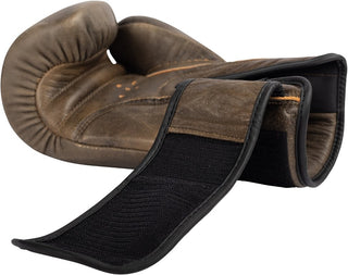 Gorilla Wear Yeso Boxing Gloves - Vintage Brown - Urban Gym Wear