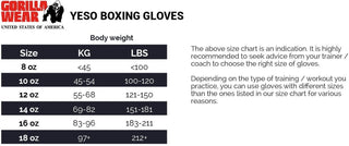 Gorilla Wear Yeso Boxing Gloves - Vintage Brown - Urban Gym Wear