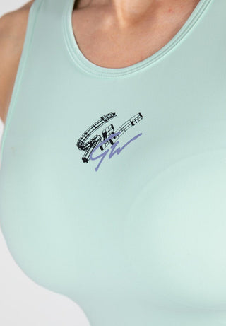 Gorilla Wear Zion Crop Top - Green - Urban Gym Wear