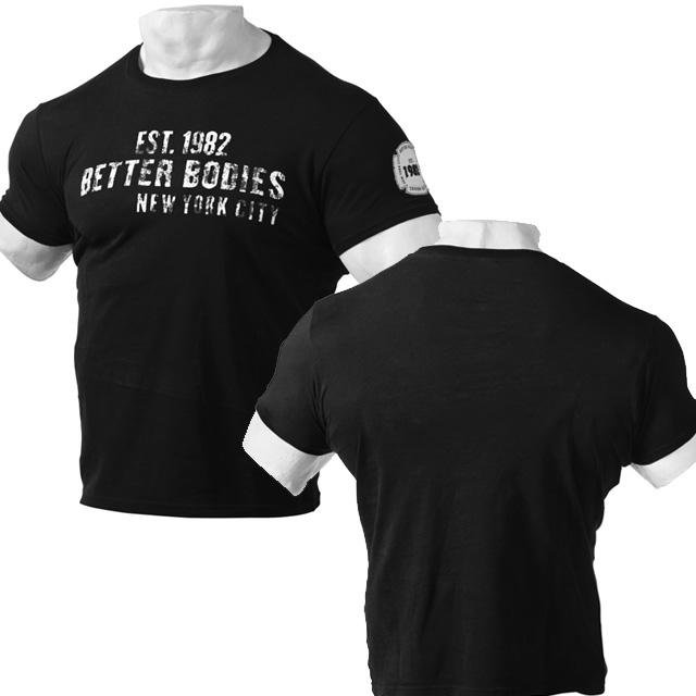 Better Bodies Graphic Logo Tee - Black