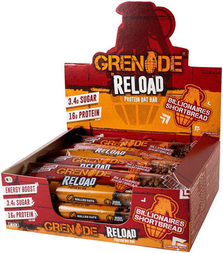 Grenade Reload Protein Oat Bar 12 x 70g - Urban Gym Wear