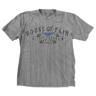 House Of Pain Double Eagle Tee - Grey - Urban Gym Wear