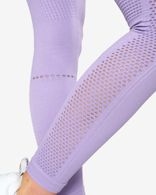 ICIW Dynamic Seamless 7-8 Tights - Light Lilac - Urban Gym Wear