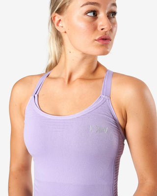 ICIW Dynamic Seamless Tank Top - Light Lilac - Urban Gym Wear