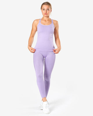 ICIW Dynamic Seamless Tank Top - Light Lilac - Urban Gym Wear