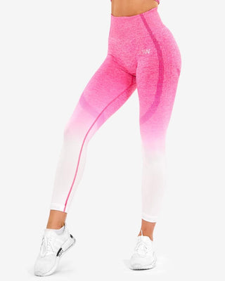 ICIW Ombre 7-8 Seamless Tights - Perfection Pink - Urban Gym Wear