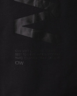 ICIW Oversized T-Shirt - Black - Urban Gym Wear