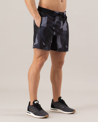 ICIW Shorts - Grey Camo - Urban Gym Wear