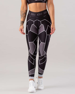 ICIW Tights - Camo-Black - Urban Gym Wear