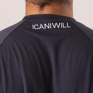ICIW Training T-Shirt - Graphite - Urban Gym Wear