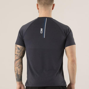 ICIW Training T-Shirt With Strip - Graphite - Urban Gym Wear