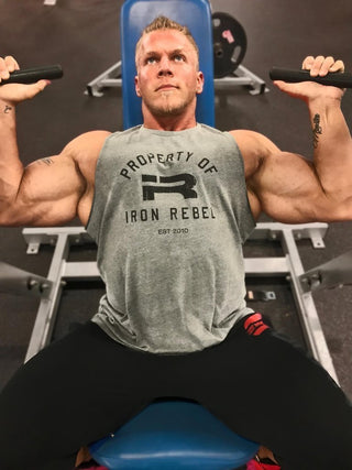 Iron Rebel Owned By IR Muscle Shirt - Urban Gym Wear
