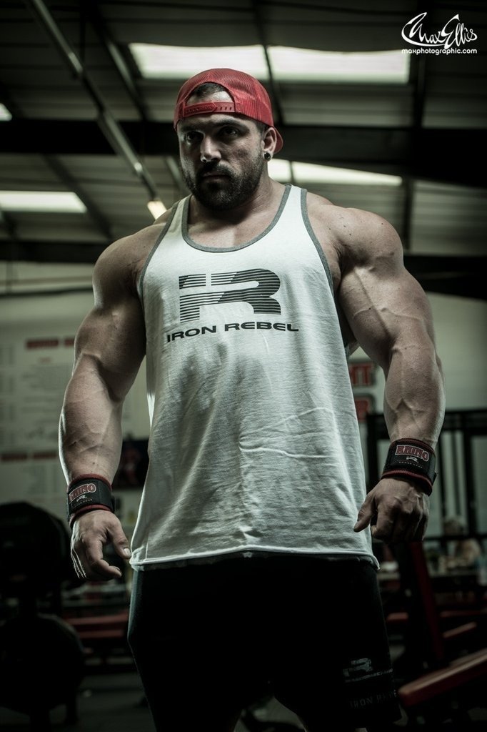Rob Iron String Iron Rebel Powerlines Stringer Tank - Urban Gym Wear