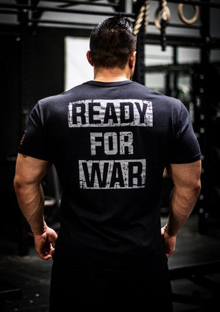 Iron Rebel Ready For War Shirt - Black - Urban Gym Wear