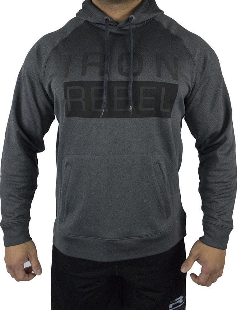 Iron Rebel Rogue Hoodie - Charcoal - Urban Gym Wear
