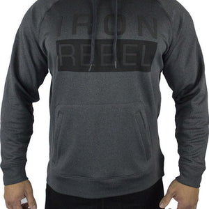 Iron Rebel Rogue Hoodie - Charcoal - Urban Gym Wear
