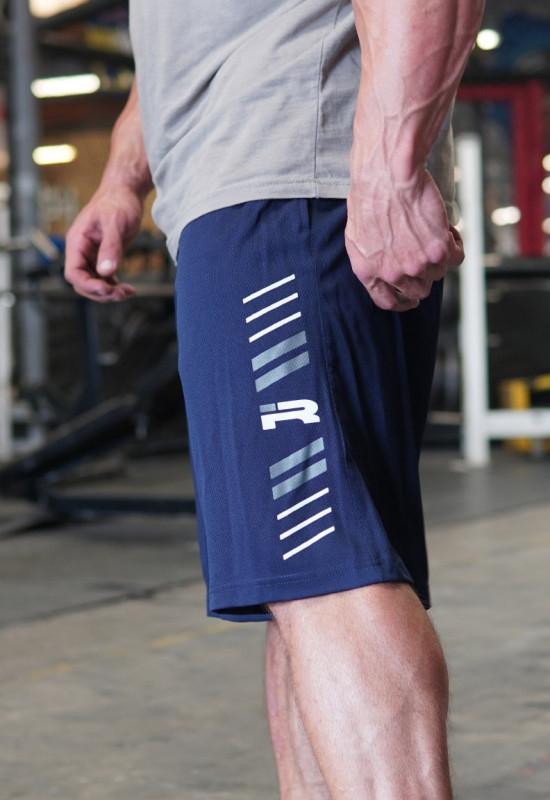 Iron Rebel Streamline Shorts - Navy - Urban Gym Wear