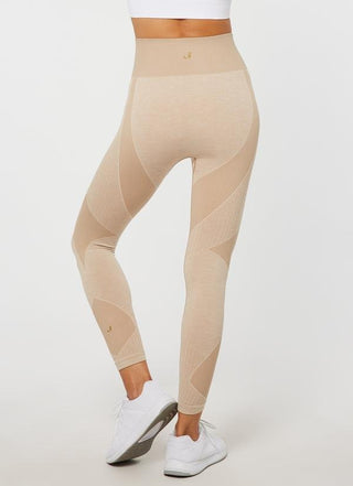 Jerf Bonita Seamless Leggings - Beige - Urban Gym Wear