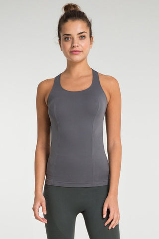 Jerf Tarma Seamless Vest - Anthracite Black - Urban Gym Wear