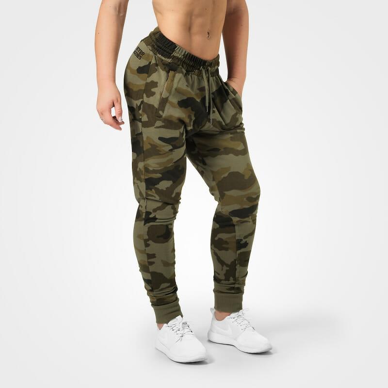Better Bodies Jogger Sweatpants Green Camo Urban Gym Wear