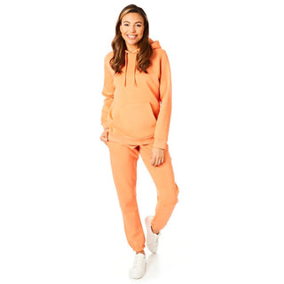 Light & Shade Ladies Pullover Hoodie - Orange - Urban Gym Wear