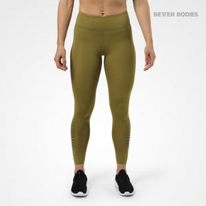 Better Bodies Madison Tights - Military Green