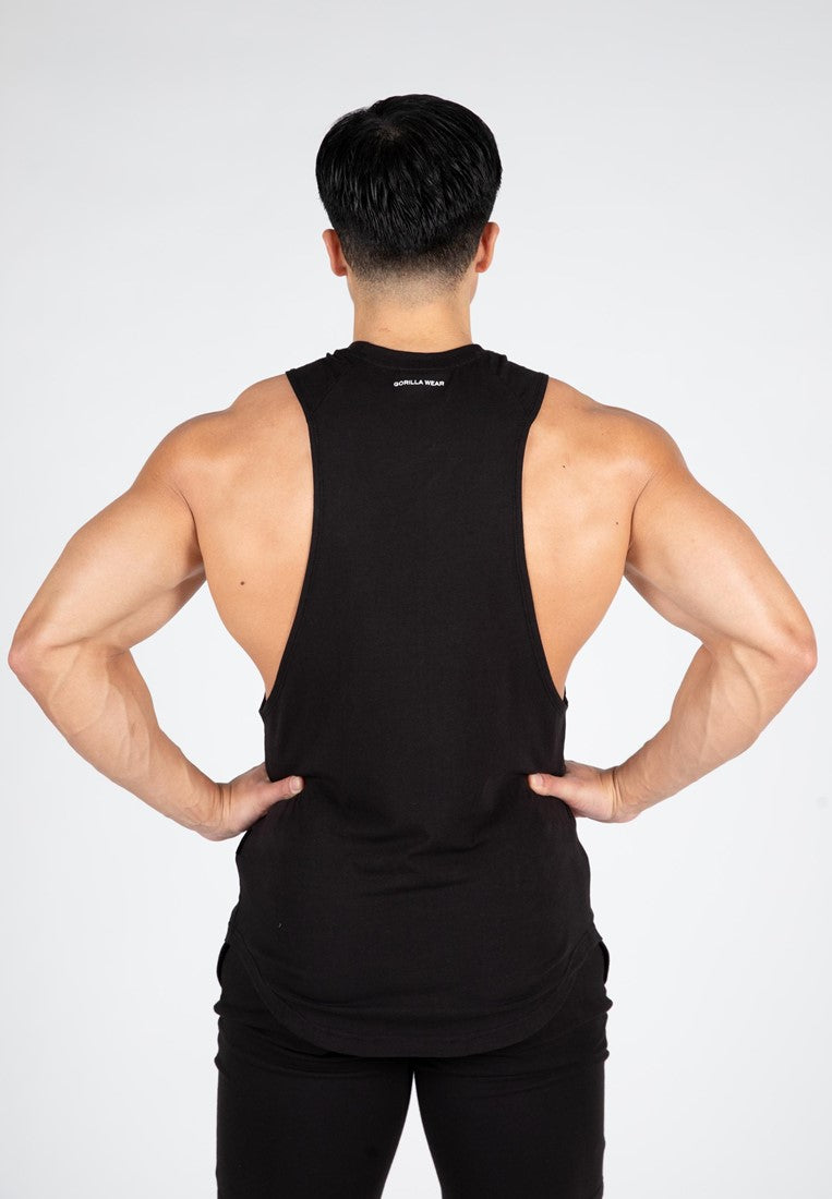 Gorilla Wear Milo Drop Armhole Tank - Black