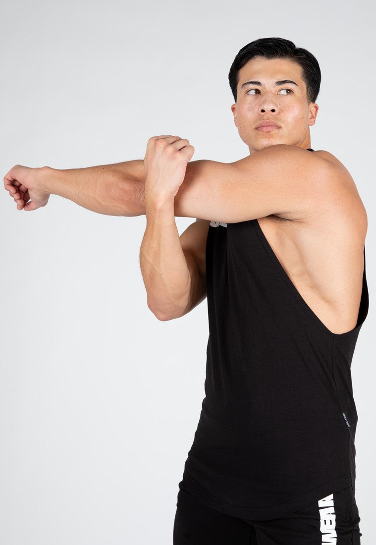 Gorilla Wear Milo Drop Armhole Tank - Black