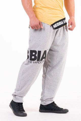 Nebbia 90s Classic Sweatpants 160 - Grey - Urban Gym Wear