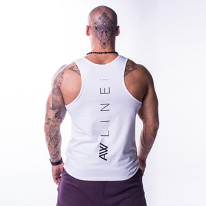 Nebbia AW Singlet 725 - White - Urban Gym Wear