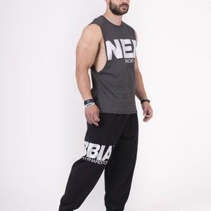 Nebbia Back To The Hardcore Tank Top 144 - Grey - Urban Gym Wear