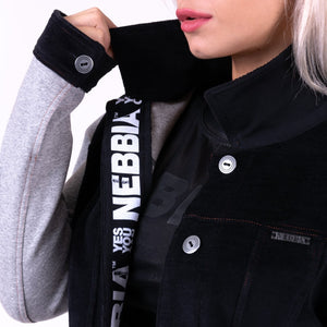 Nebbia Baseball Jacket 686 - Black - Urban Gym Wear