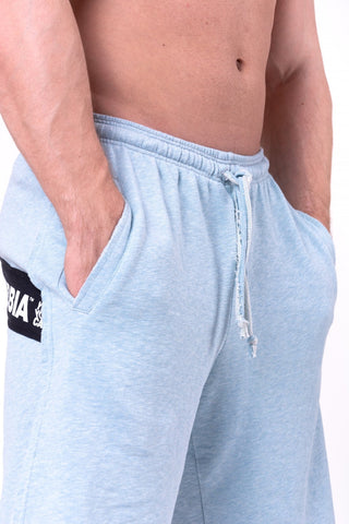 Nebbia Be Rebel! Shorts 150 - Light Blue - Urban Gym Wear