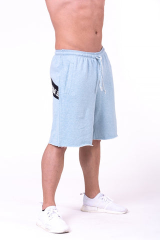 Nebbia Be Rebel! Shorts 150 - Light Blue - Urban Gym Wear