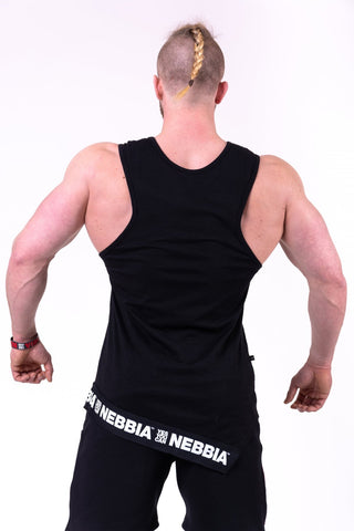 Nebbia Be Rebel! Singlet 141 - Black - Urban Gym Wear