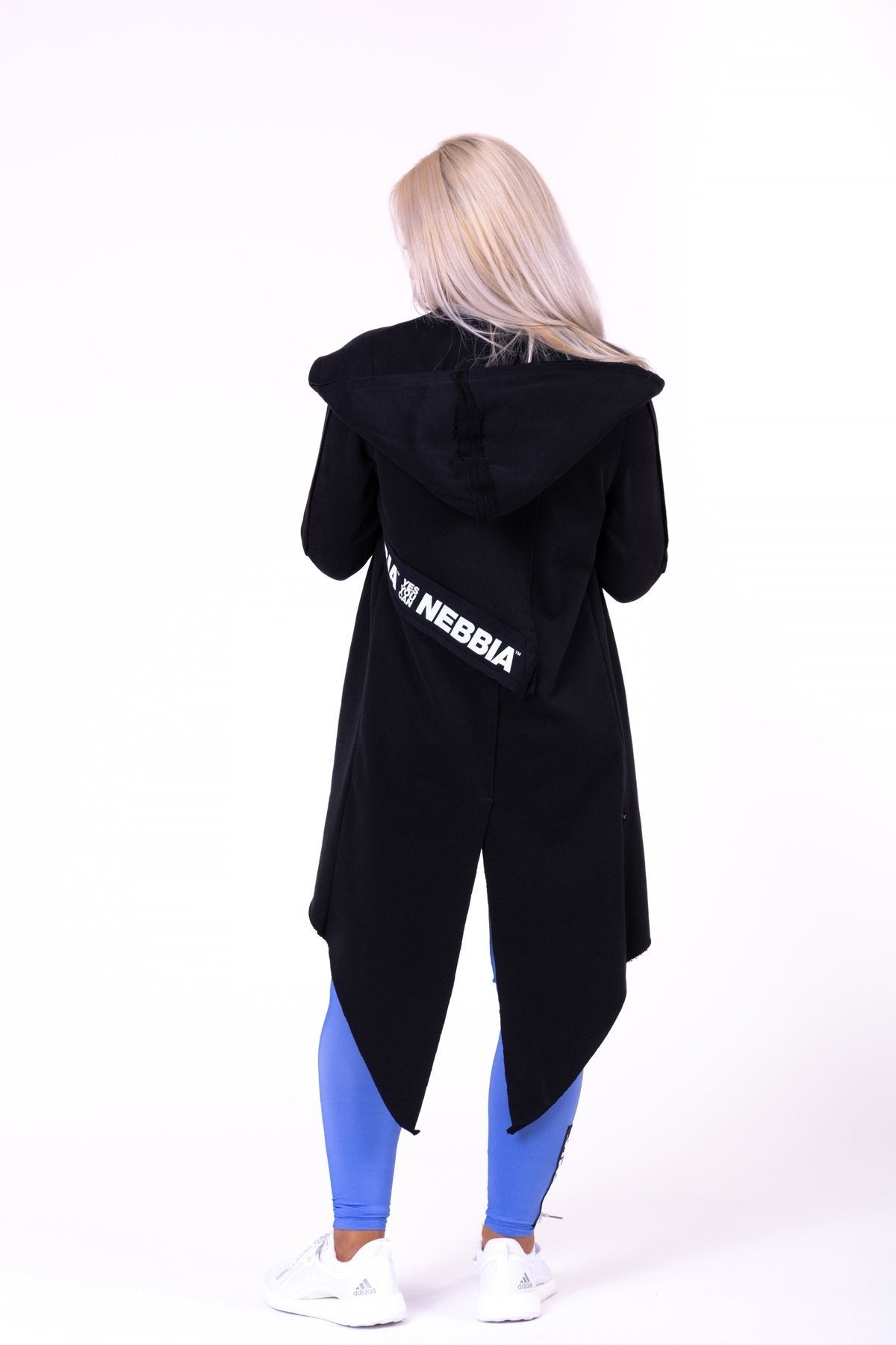 Nebbia Be Rebel! Tail Coat Jacket 681 - Black - Urban Gym Wear