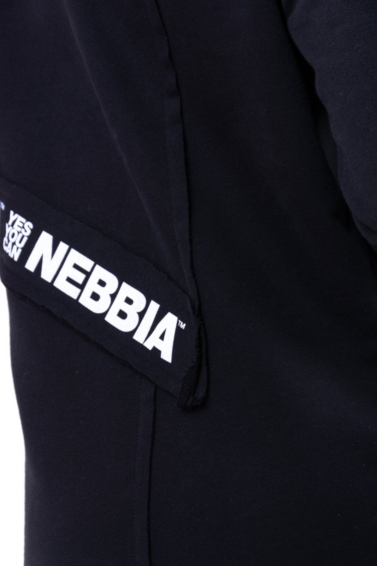 Nebbia Be Rebel! Tail Coat Jacket 681 - Black - Urban Gym Wear