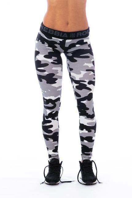 Black and white camouflage leggings hotsell