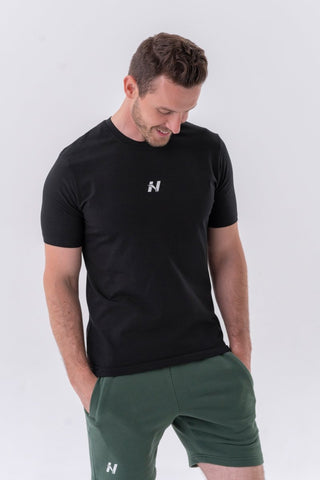 Nebbia Classic T-Shirt Reset 327 - Black - Urban Gym Wear