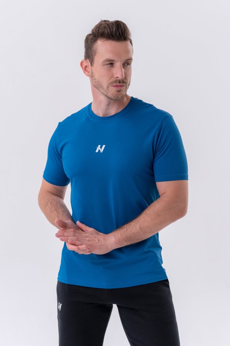 Nebbia Classic T-Shirt Reset 327 - Blue - Urban Gym Wear