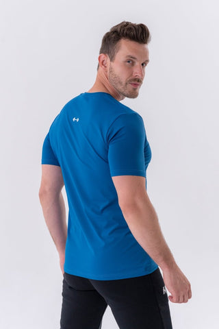 Nebbia Classic T-Shirt Reset 327 - Blue - Urban Gym Wear