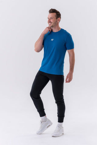 Nebbia Classic T-Shirt Reset 327 - Blue - Urban Gym Wear